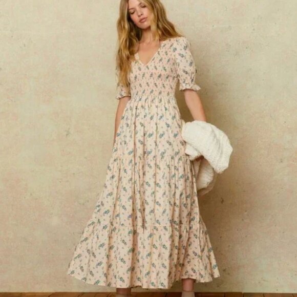 The Brooklyn Dress | Mums Ditsy Cream - Christy Dawn - Picture 2 of 8